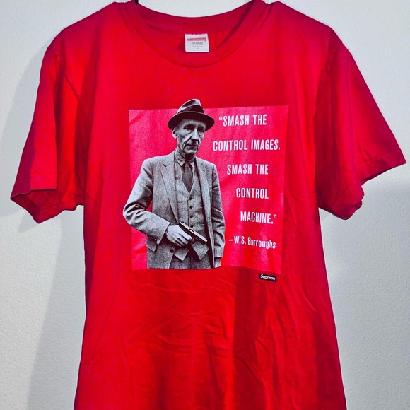 Supreme WS Burroughs Tee red - Picture 1 of 2